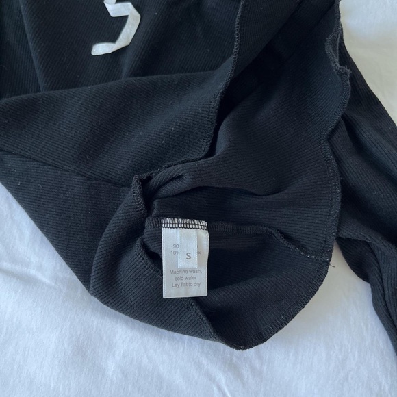 Are You Am I Knife top in black - Picture 2 of 4